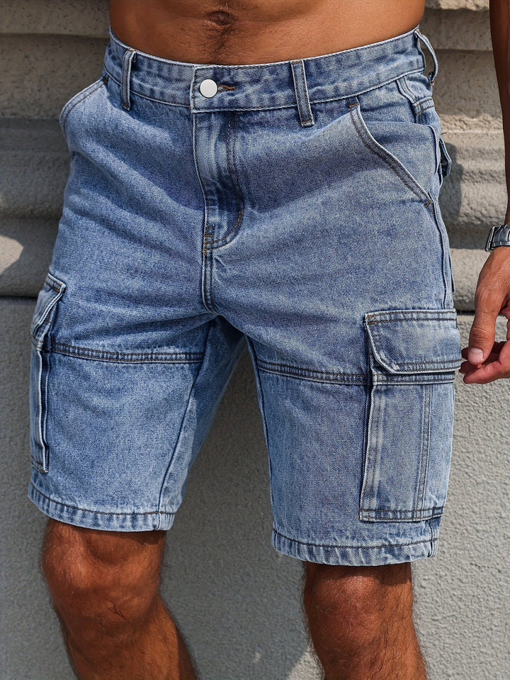 Shorts Men - Relaxed Cargo Style with Multiple Pockets | Casual