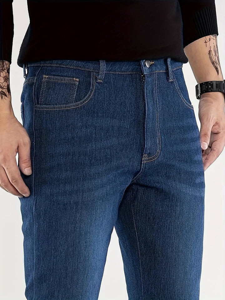 Men's Jeans - Skinny Fit Faded Wash | Casual Everyday Essential