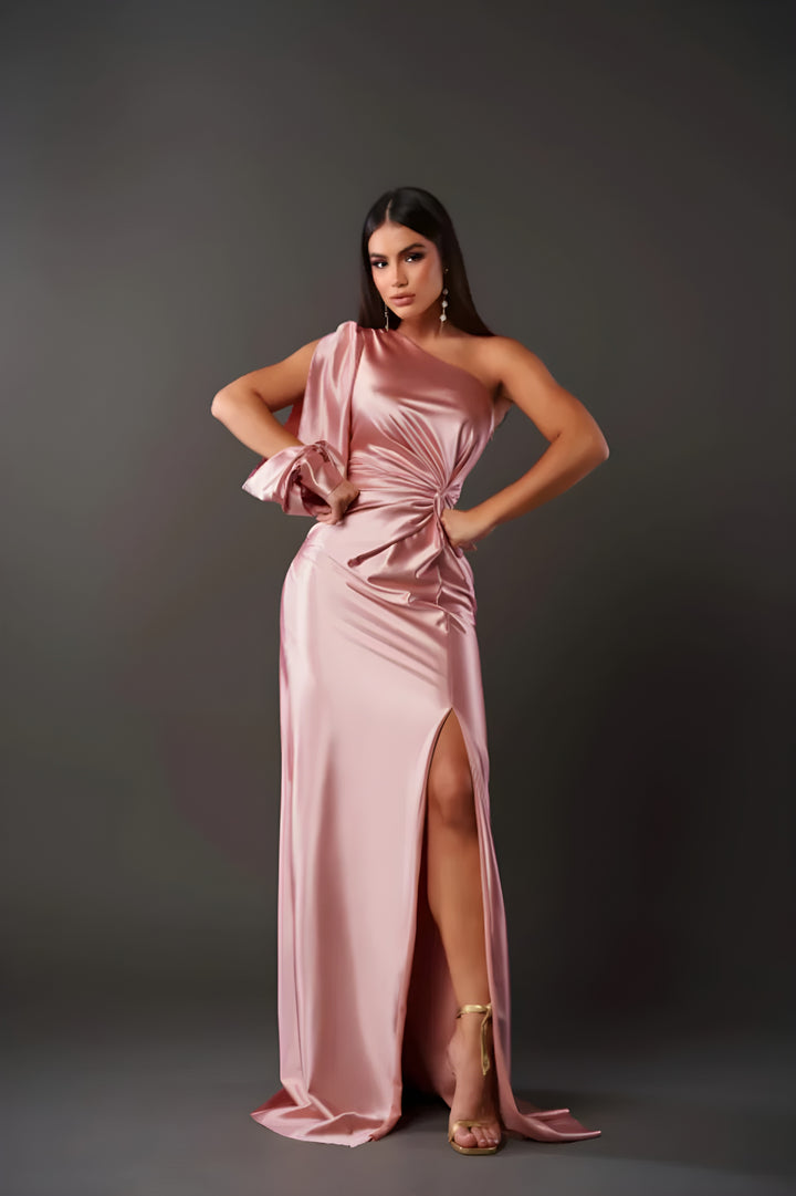 Maxi Dress Women - One Shoulder Twist Detail | Gala