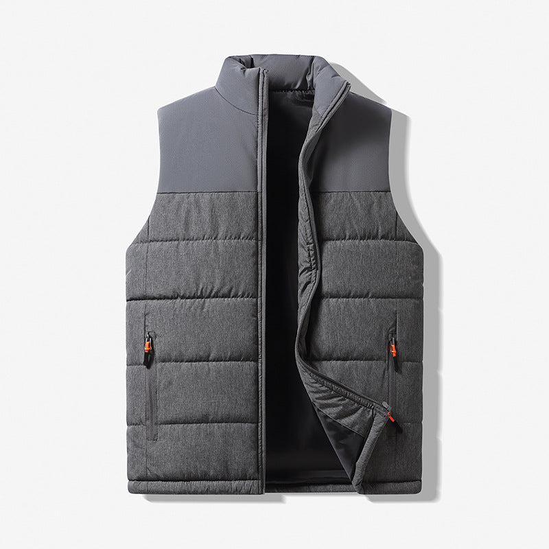 Men's Bodywarmer - Full Zip with Contrast Panels | Outdoor Casual