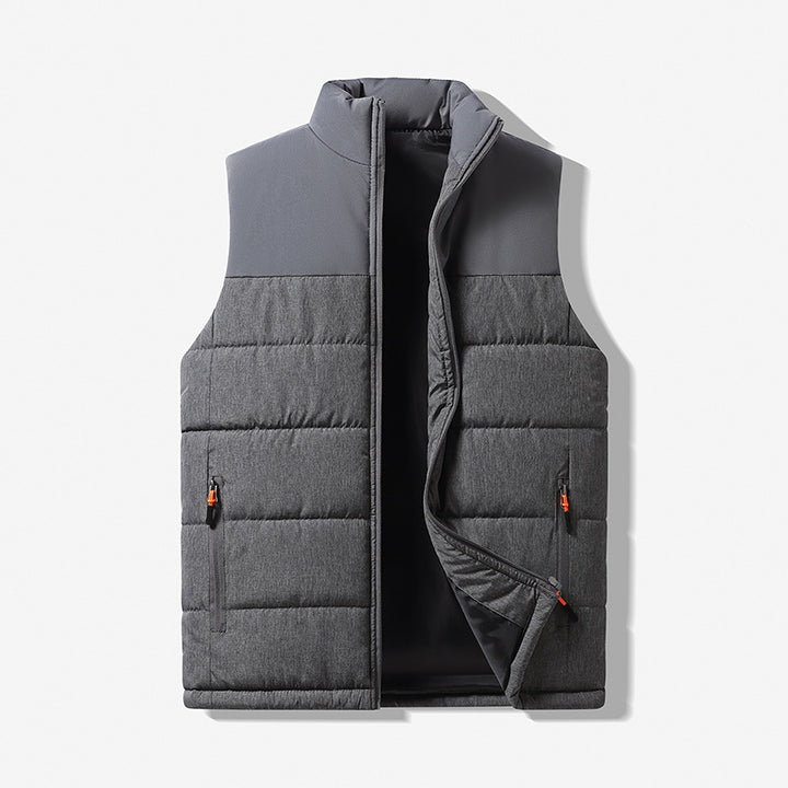 Men's Bodywarmer - Full Zip with Contrast Panels | Outdoor Casual