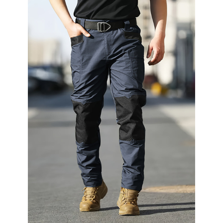 Men's Cargo Trousers - Slim Tactical with Camo Print | Outdoor