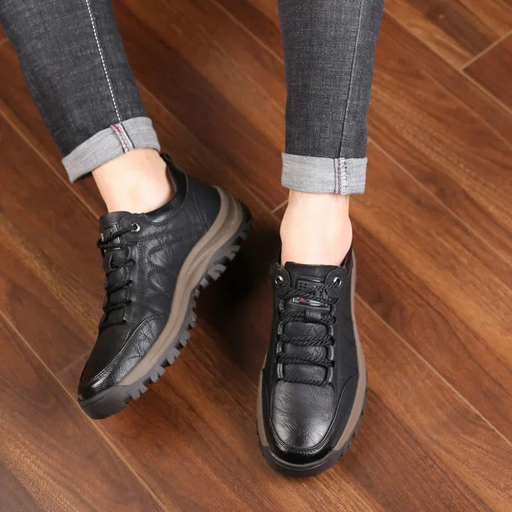 Lace-Up Shoes Men - Chunky Outdoor Sole with Rope Laces | Casual