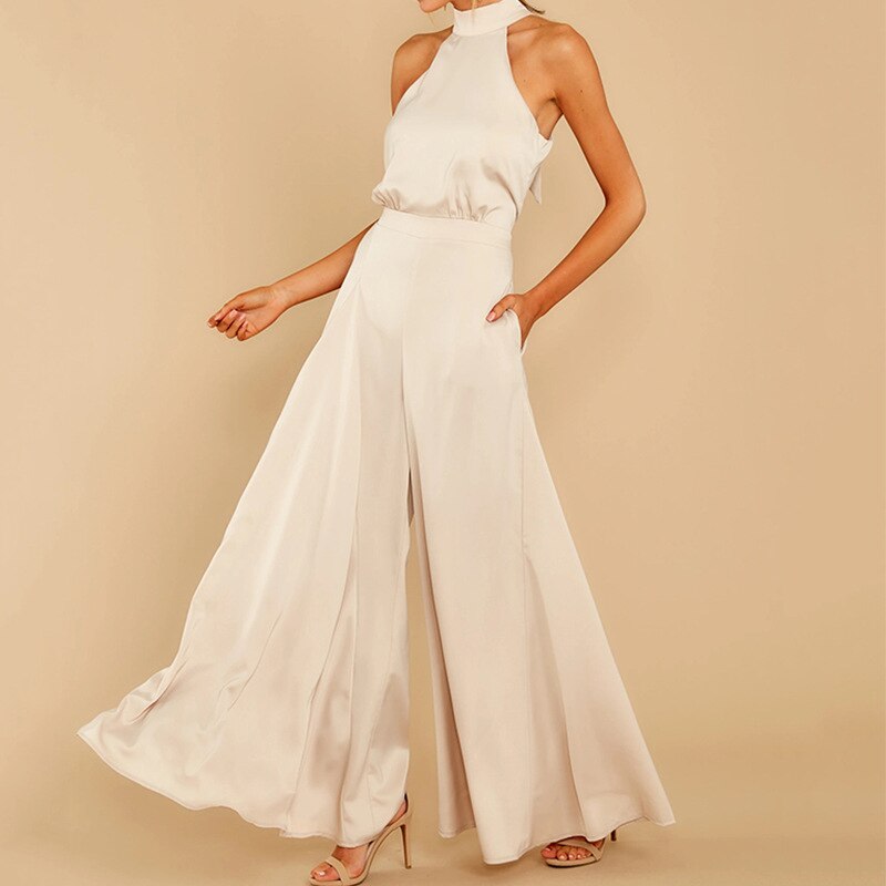 Maxi Dress Women - Halter Neck Sleeveless Elegant | Wedding Guest