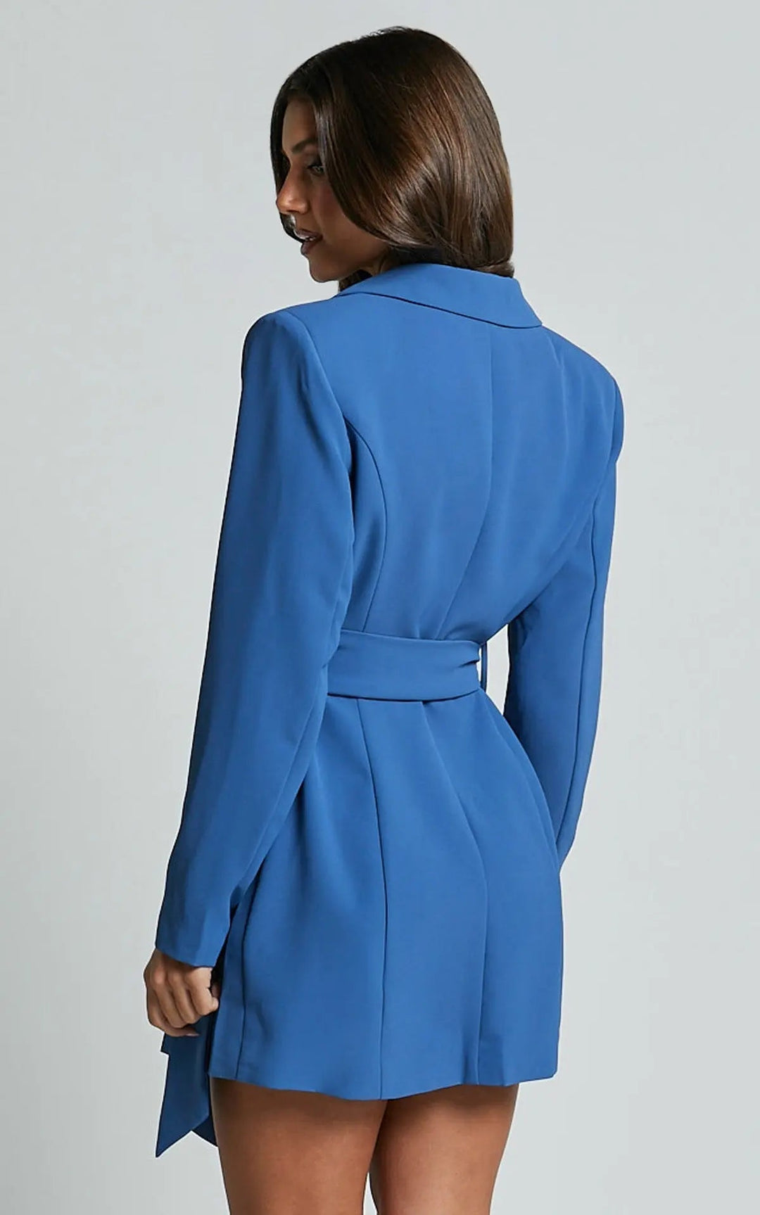 Mini Dress Women - Blazer Style with Belt | Elegant