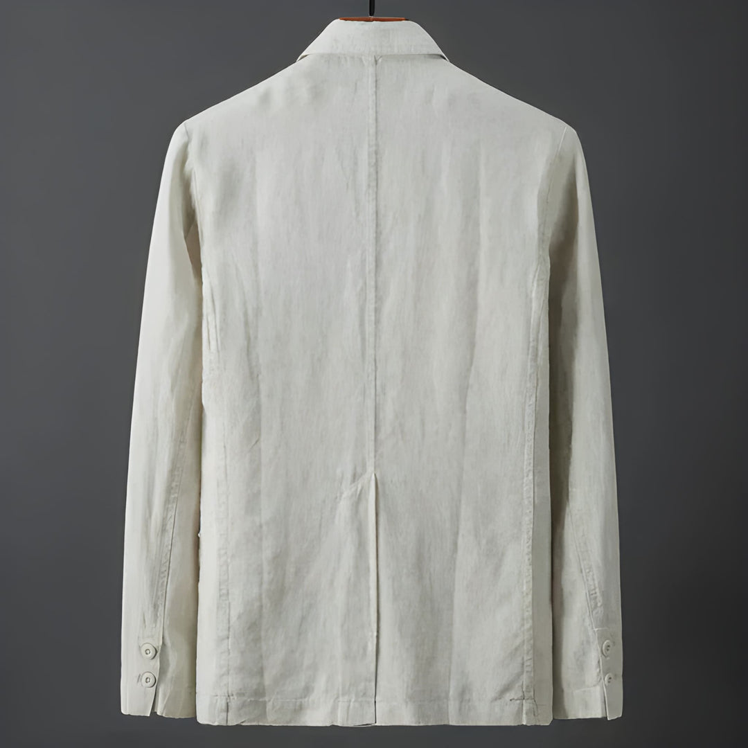 Men's Blazer - Lightweight Relaxed Fit with Patch Pockets | Casual