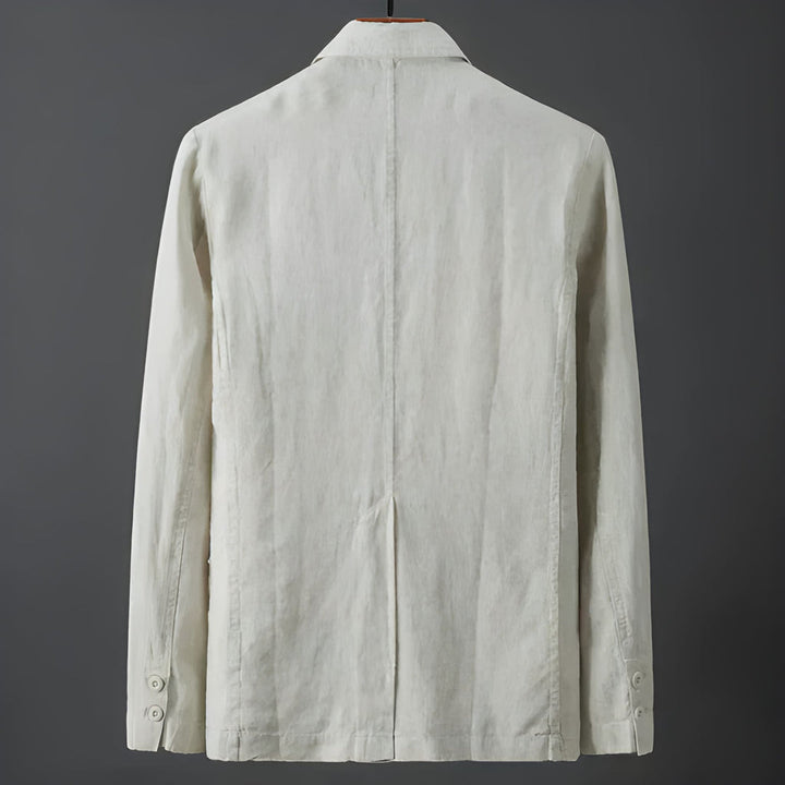 Men's Blazer - Lightweight Relaxed Fit with Patch Pockets | Casual