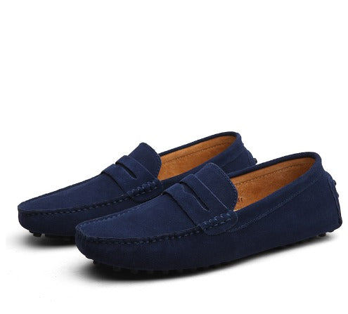 Men's Loafers - Penny Strap Slip-On Casual Flat Shoe | Everyday
