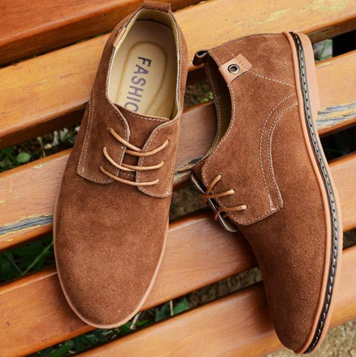 Men's Shoes - Casual Lace-Up Derby with Contrast Sole | Smart