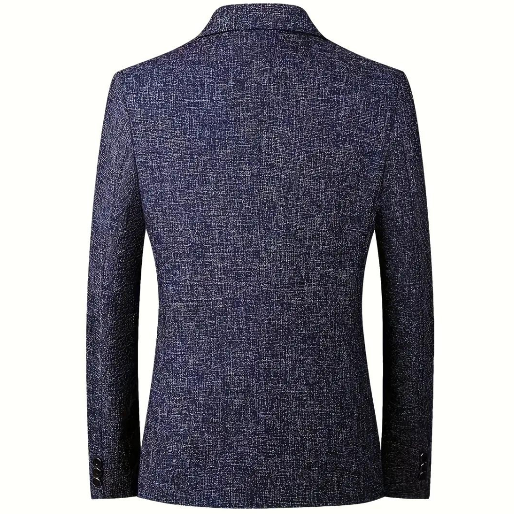 Men's Blazer - Slim Fit Two-Button Notch Lapel | Smart Casual