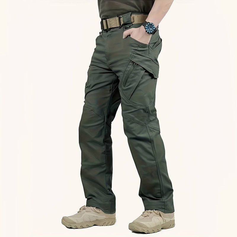 Men's Work Trousers - Tactical Multi-Pocket Cargo Fit | Outdoor