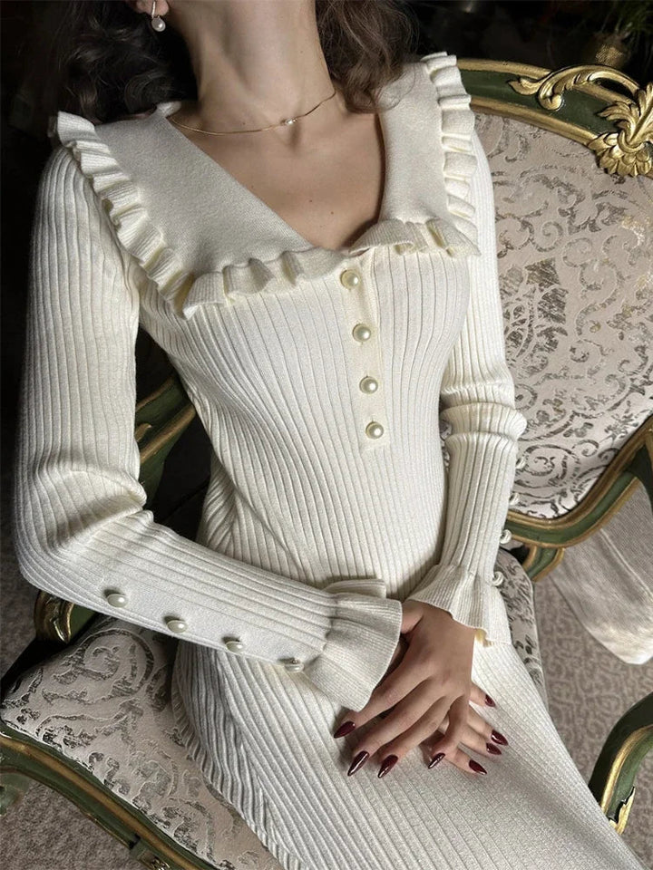 Co-ord Set Women - Knitted Jacket and Midi Skirt | Elegant Chic