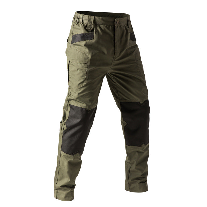 Men's Cargo Trousers - Slim Tactical with Camo Print | Outdoor