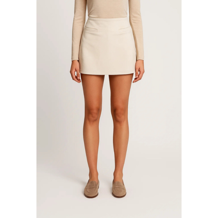 Mini Skirt Women - A-Line High Waist Tailored Fit | Chic