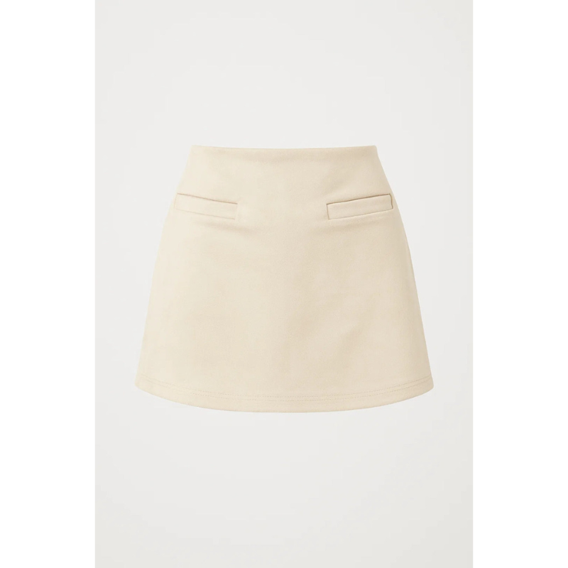 Mini Skirt Women - A-Line High Waist Tailored Fit | Chic