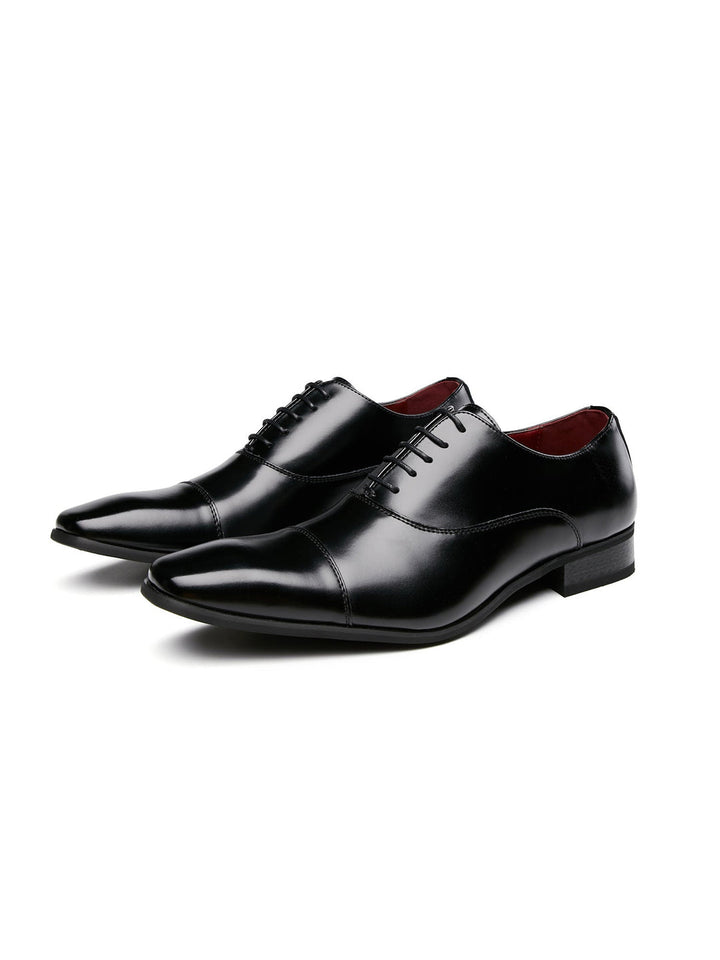 Men's Oxford Shoes - Lace-Up Cap Toe | Smart Formal Style