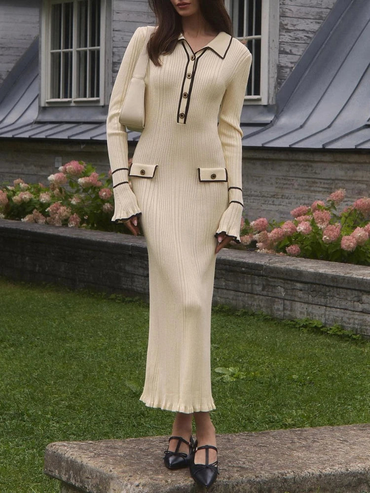 Co-ord Set Women - Knitted Jacket and Midi Skirt | Elegant Chic