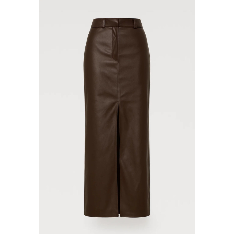 Maxi Skirt Women - High Waist Pencil Style | Front Split