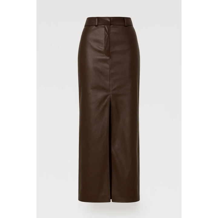 Maxi Skirt Women - High Waist Pencil Style | Front Split