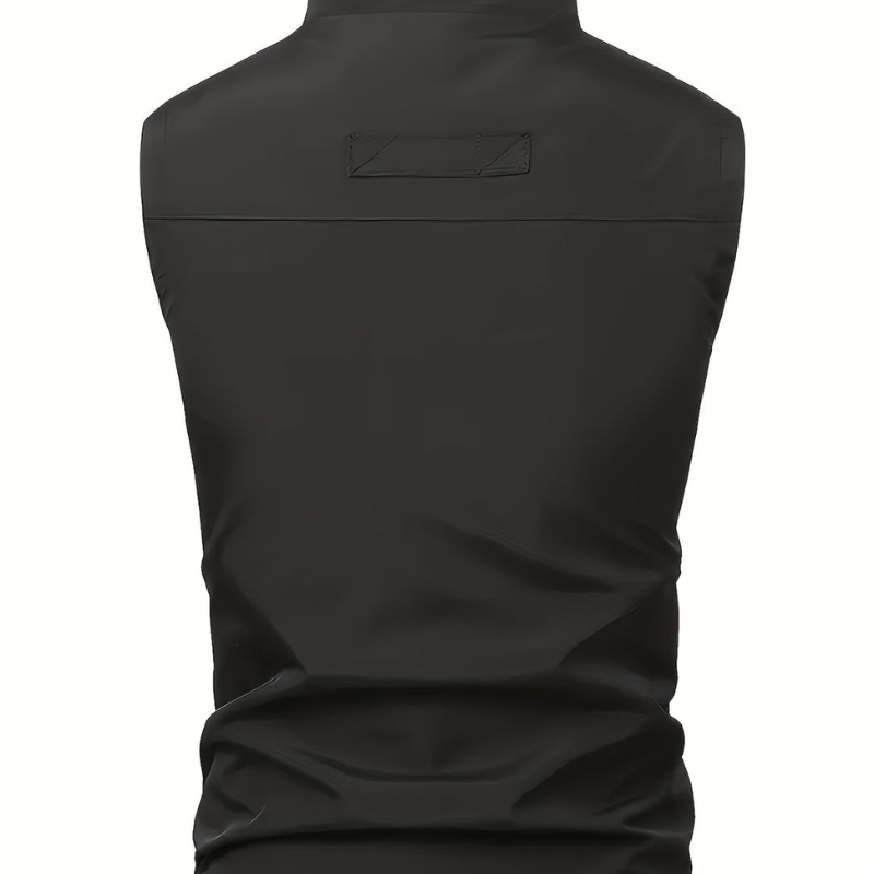 Men's Bodywarmer - Sleeveless Zip Vest with Multi Pockets | Outdoor