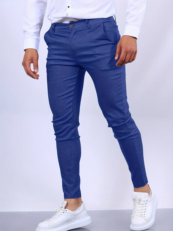 Men's Chinos - Slim Fit Smart Casual Tapered Trousers | Classic