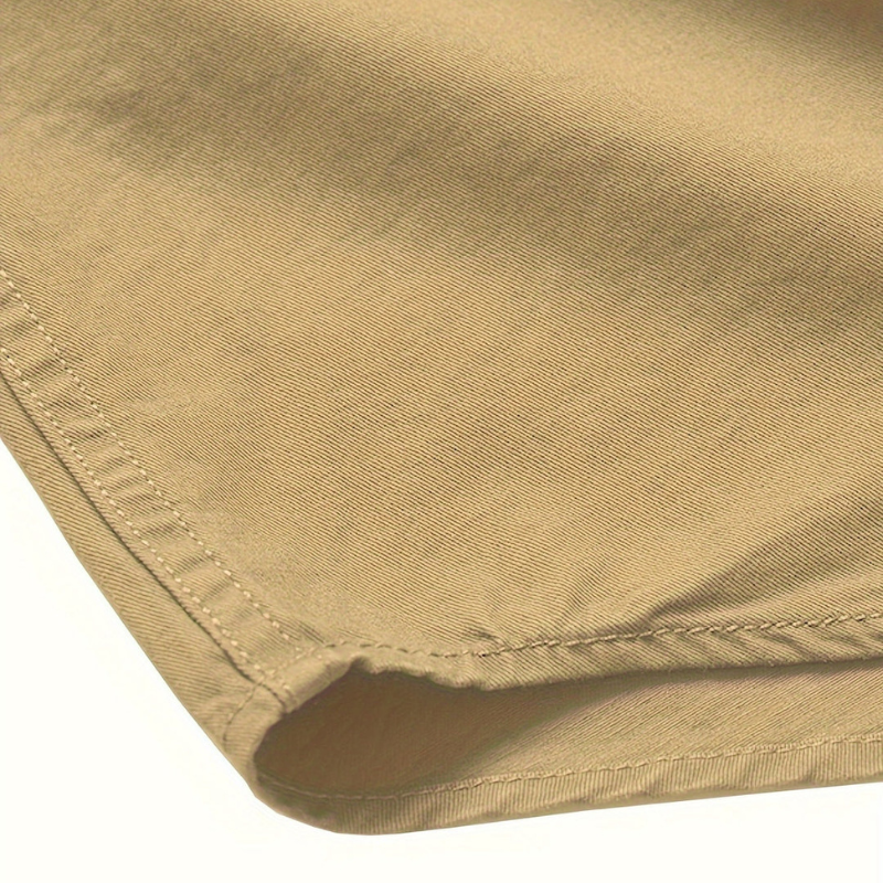 Men's Shirts - Slim Fit Utility with Twin Chest Pockets | Casual