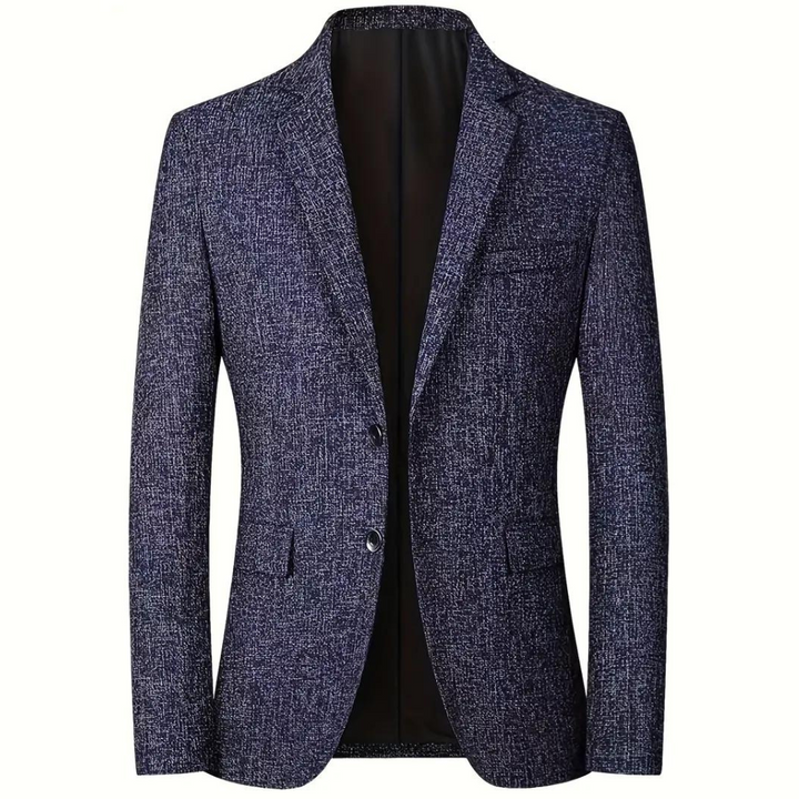 Men's Blazer - Slim Fit Two-Button Notch Lapel | Smart Casual