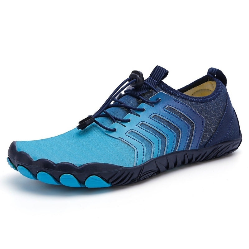 Barefoot Shoes Men - Wide Toe Box Lace Up Trail Trainers | Casual