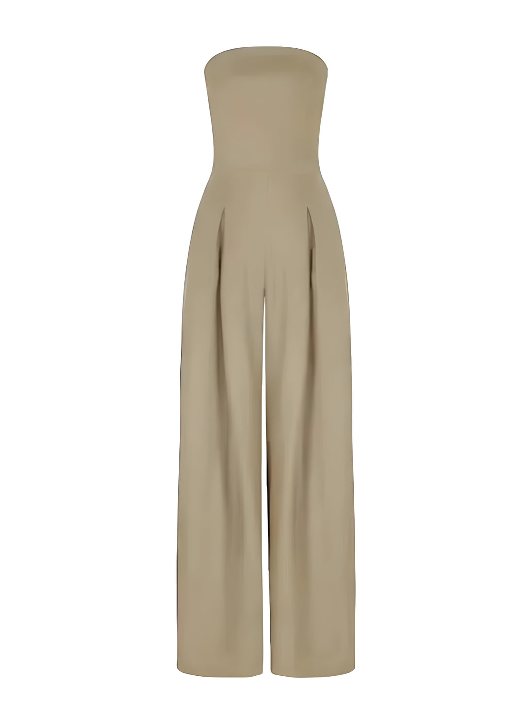 Jumpsuit Women - Strapless Wide Leg Pleated | Elegant