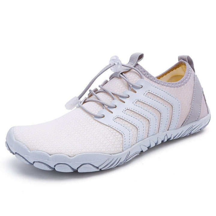 Barefoot Shoes Men - Wide Toe Box Lace Up Trail Trainers | Casual