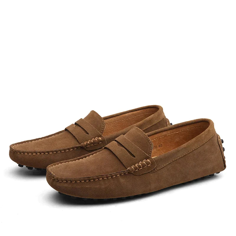 Men's Loafers - Penny Strap Slip-On Casual Flat Shoe | Everyday