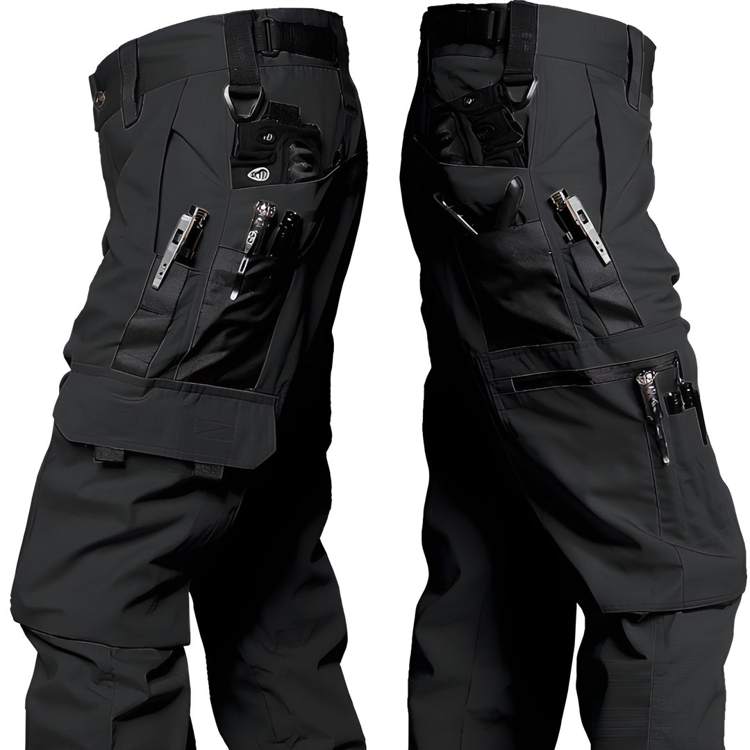 Men's Trousers - Tactical Cargo with Multi Zip Pockets | Streetwear