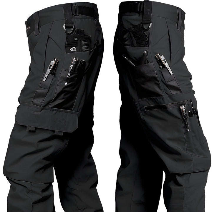 Men's Trousers - Tactical Cargo with Multi Zip Pockets | Streetwear