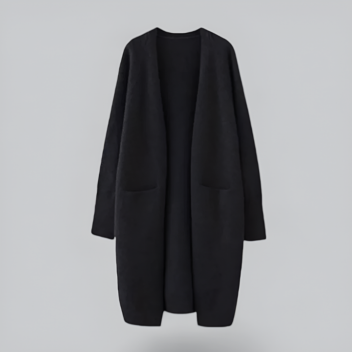 Cardigan Women - Long Oversized Open Front | Casual Classic Knit