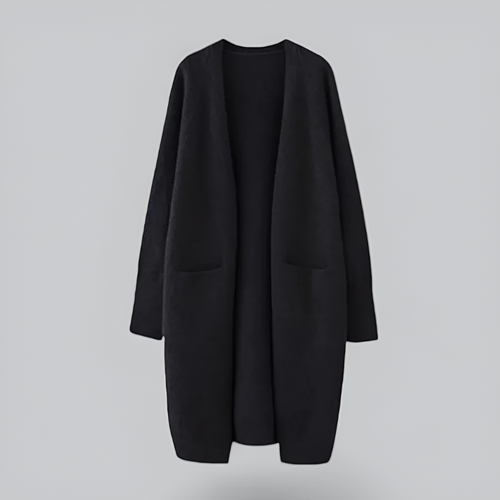 Cardigan Women - Long Oversized Open Front | Casual Classic Knit