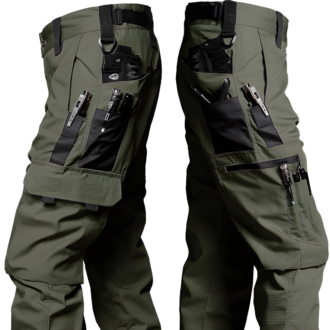 Men's Trousers - Tactical Cargo with Multi Zip Pockets | Streetwear