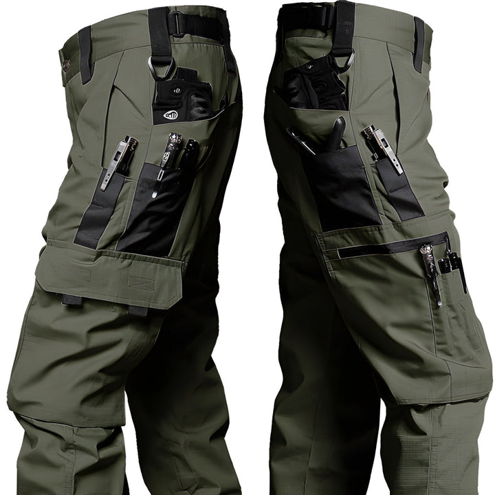 Men's Trousers - Tactical Cargo with Multi Zip Pockets | Streetwear