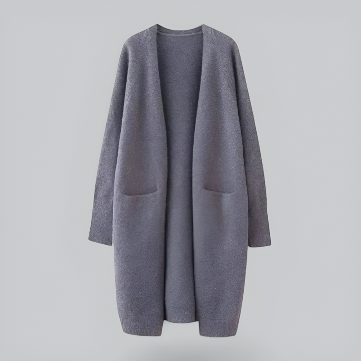 Cardigan Women - Long Oversized Open Front | Casual Classic Knit