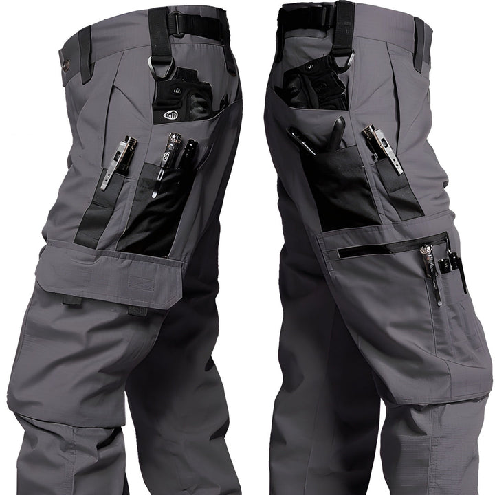 Men's Trousers - Tactical Cargo with Multi Zip Pockets | Streetwear