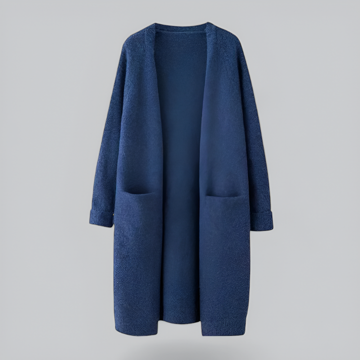 Cardigan Women - Long Oversized Open Front | Casual Classic Knit