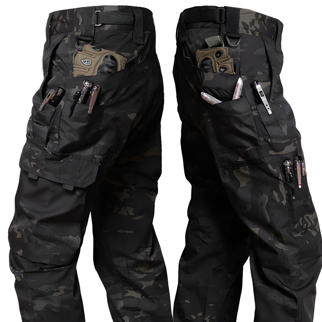 Men's Trousers - Tactical Cargo with Multi Zip Pockets | Streetwear