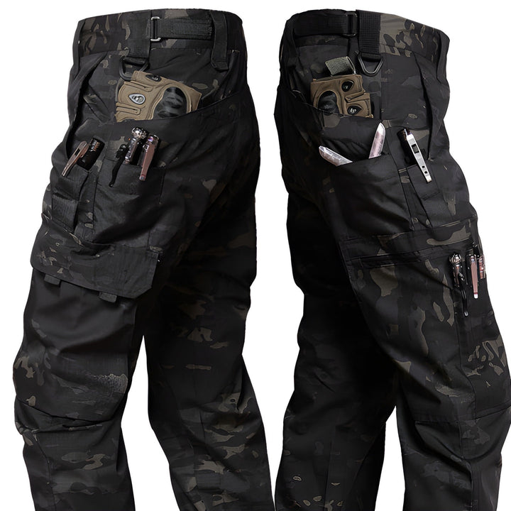 Men's Trousers - Tactical Cargo with Multi Zip Pockets | Streetwear