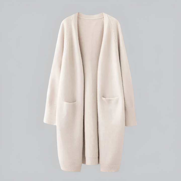 Cardigan Women - Long Oversized Open Front | Casual Classic Knit