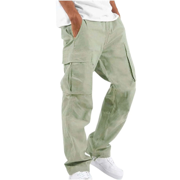 Men's Cargo Trousers - Relaxed Fit with Multi-Pocket | Casual