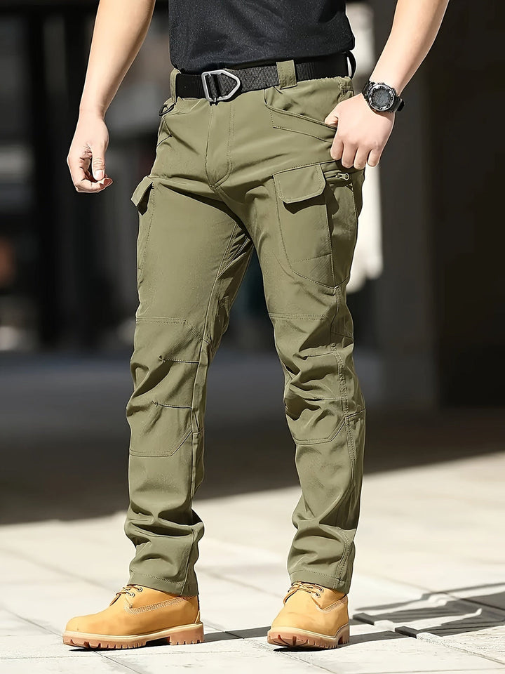 Men's Trousers - Slim Tactical Cargo with Zip Pockets | Outdoor
