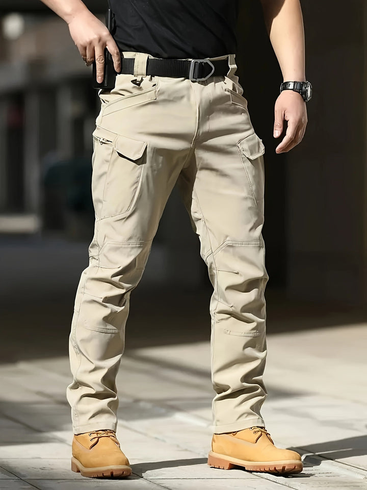 Men's Trousers - Slim Tactical Cargo with Zip Pockets | Outdoor