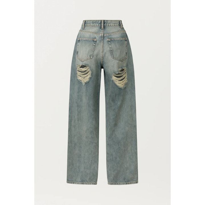 Jeans Women - Baggy Wide Leg High Waist Relaxed Fit | Casual