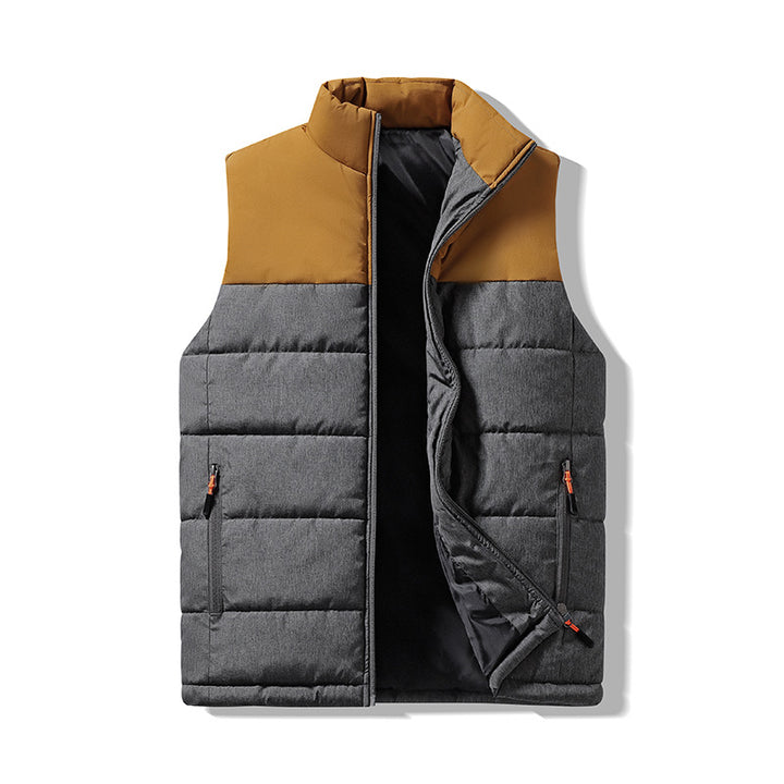 Men's Bodywarmer - Full Zip with Contrast Panels | Outdoor Casual