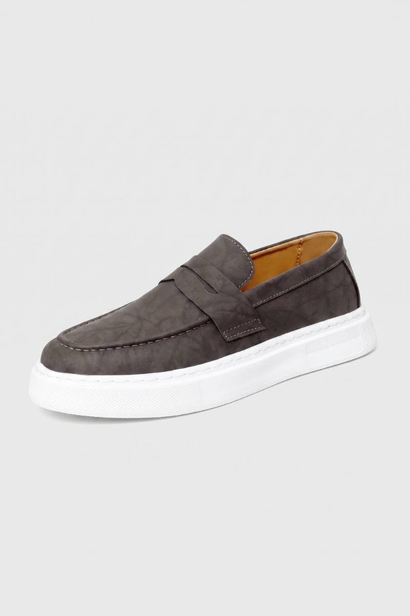 Loafers Men - Slip On Penny Strap with Platform Sole | Casual