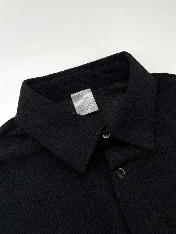 Men's Co-ord Set - Long Sleeve Shirt with Matching Trousers | Elegant